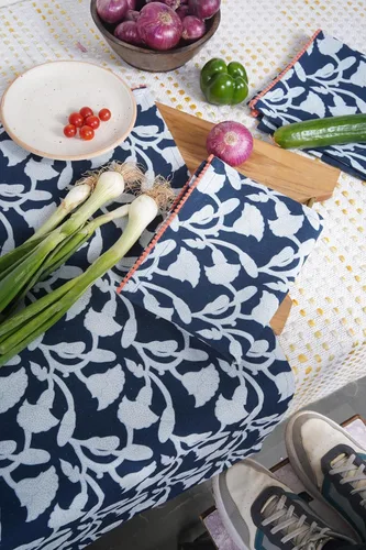 Vista 9 de TARAN LIVING Paños de Cocina y de Té Estampados de Algodón con Barra para Platos, 18 x 28 pulgadas con Ribetes, Juegos de Paños de Cocina de Algodón
