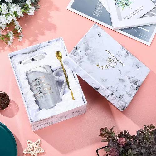 Vista 6 de Geiserailie Regalo de agradecimiento para profesores para mujeres, divertido taza de café de graduación de agradecimiento para profesores, taza