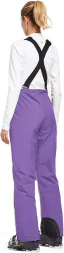 Vista 2 de BALEAF Womens Insulated Waterproof Ski Bib Overalls Snow Windproof Snowboarding Pant