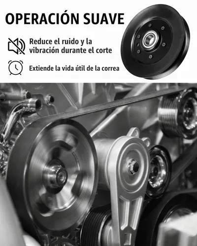 Vista 6 de Polea tensora apta para John Deere TCA17540 TCA14330 TCA14594 737 757 ZTrak