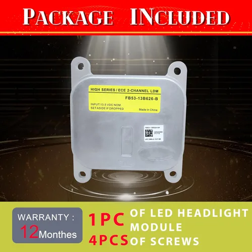 Vista 6 de Módulo de Faro LED de Reemplazo para FB53-13B626-B: Módulo de Faro 2016 2017 2018 2019 Ford Explorer - Módulo de Faro LED de Reemplazo