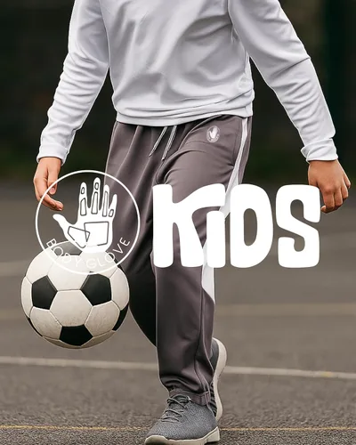 Vista 6 de Body Glove Pantalones de chándal para niños - Paquete de 4 Joggers de Tricot Performance para niños con cordón en la cintura - Pantalones deportivos