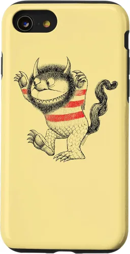Vista 18 de Where The Wild Things are Line Art - Carcasa para iPhone 17