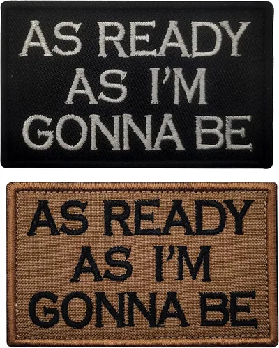 Vista 20 de I Hate Being Right All the Time Bordado Tela Apliques Parches Divertidos Tácticos Militar Moral Combate Brazalete Insignias Color_a