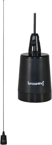 Vista 6 de BROWNING Antena móvil 1 del NMO de la tierra de la ganancia de 150MHz-170MHz VHF pre sintonizada 2.4dBd