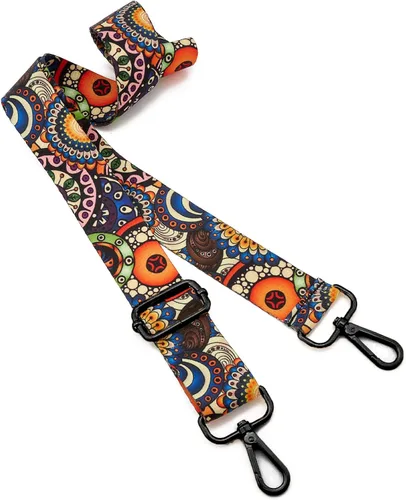 Vista 133 de ZOOEASS Hebillas de níquel Correa ancha para el hombro ajustable de repuesto para cinturón de pistola, hebilla de guitarra estilo bandolera
