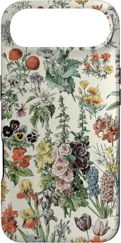 Vista 27 de Cute Flowers Vintage Botanical Flower Illustration Case for iPhone 17