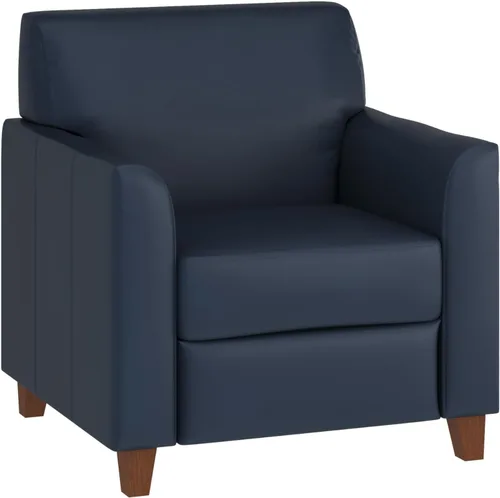 Vista 12 de Flash Furniture - Sofá de LeatherSoft negro de la serie Hercules Diplomat