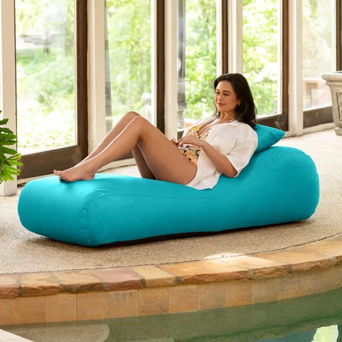 Vista 14 de Jaxx Arlo - Puf para exteriores, tumbona reclinable, para piscina, patio, Aruba