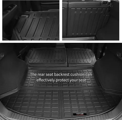 Vista 4 de Alfombrillas de ajuste personalizado para Mazda CX-5 2025 2024 2023 2022 2021 2020 2019 2018 2017, alfombrillas de piso, forro de carga