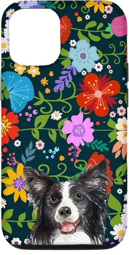 Vista 28 de Border Collie Ditsy Flower Floral Pattern for Women Case for iPhone 17