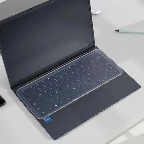Vista 7 de Protector Universal de Teclado Funda Protectora para Portátil de 13-14 pulgadas, Silicona Ultrafina Impermeable a Prueba de Polvo Protector