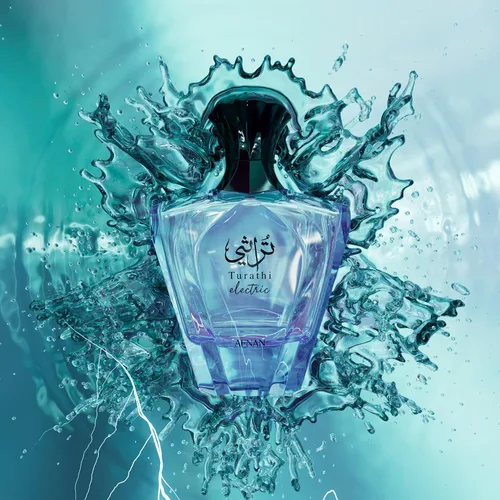 Vista 5 de Afnan Turathi Electric - Eau de Parfum unisex, 3.0 onzas líquidas