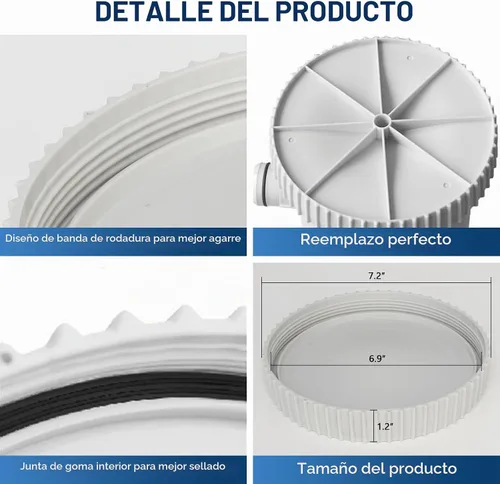 Vista 4 de Kit de conversión de repuesto para bombas de desnatador Summer Waves SFX1000 SFX1500 SFX600 SFX1500S, equipo de conversión compatible con bomba