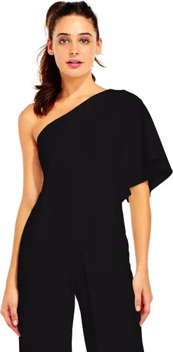 Vista 4 de Adrianna Papell Womens One Shoulder Jumpsuit