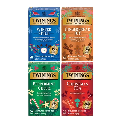 Vista 49 de Twinings Bolsas de té negro Blackcurrant Breeze envueltas individualmente, 20 unidades (paquete de 1), dulce, sabor picante, con cafeína, disfruta