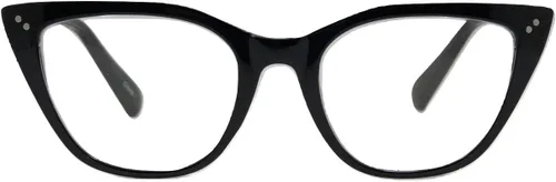 Vista 9 de In Style Eyes Elegantes lentes de lectura – montura completa, montura completa, montura clásica de ojo de gato grande, sin receta, lente de aumento