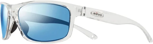 Vista 13 de Revo Gafas de sol tipo arnés para hombre, montura deportiva rectangular Marco transparente con lente de nailon Spectra