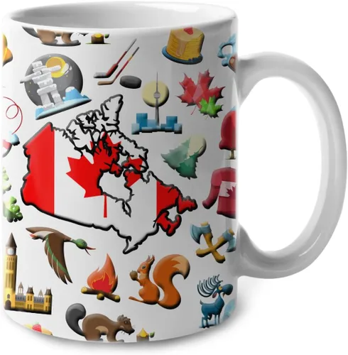 Vista 19 de Lotacy Taza de café con símbolos de Cuba con bandera de mapa, taza de cerámica de bandera cubana de 11 onzas, recuerdo de Cuba y regalos, idea