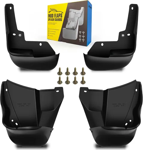 Vista 10 de Aleta de lodo Compatible con 2009-2010 Do-dge Ram 1500/2500/3500, 11-18 Ram 1500/2500/3500, Compatible con ruedas traseras simples, No es compatible