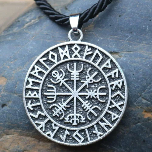Vista 5 de Viking Believe In Yourself Regalos para hijo de papá vikingo brújula vikinga, collar de regalo para hijo joyería para hijo, collar de hijo, colgante