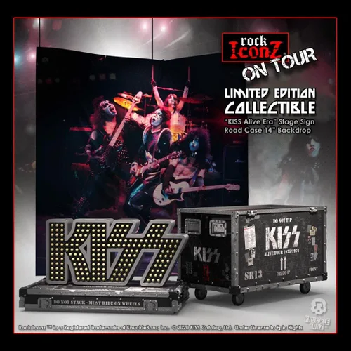 Vista 7 de Knucklebonz KISS Alive! Road Case 'On Tour' coleccionable