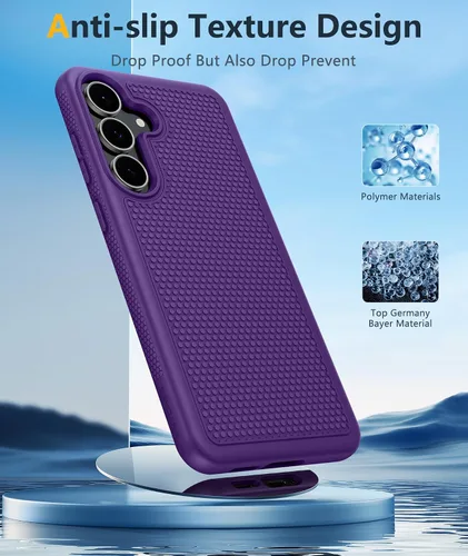 Vista 672 de FNTCASE Funda para iPhone 17 Pro: Fundas delgadas translúcidas de color azul claro compatibles con MagSafe, protección completa de la cámara
