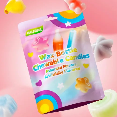 Vista 7 de Chuxinyinian Gomitas de Cera con Sabores de Frutas Variadas, 32 Gomitas, 60g