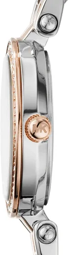 Vista 2 de Michael Kors Petite Darci - Reloj de tres manos con detalles brillantes 1024in