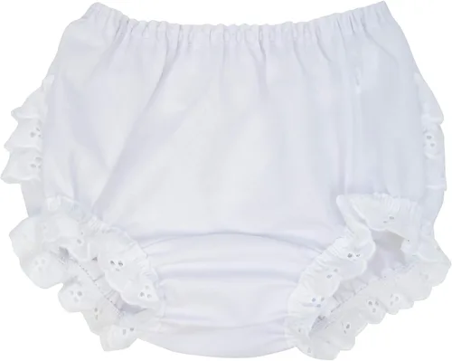 Vista 2 de I.C. Collections - Pañalera para bebé y niña, color blanco