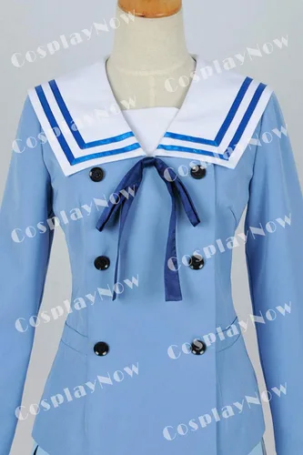 Vista 8 de CosplayNow Beyond The Boundary Mirai Kuriyama Cosplay disfraz rosa