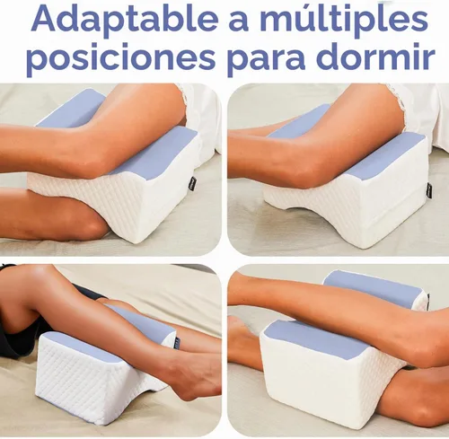 Vista 6 de cooloo8 Almohada de piernas para dormir de lado, almohada de rodilla para dormir de lado, almohada de rodilla, alivio del dolor de ciática, almohada