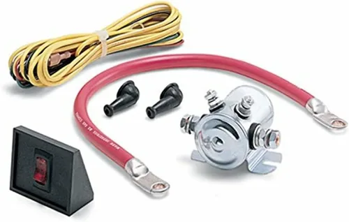 Vista 2 de WARN 62132 Kit de interrupción de alimentación con cable de batería, herramientas, solenoide, interruptor y cableado