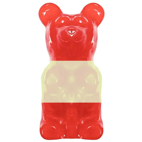 Vista 24 de El Oso de Goma ORIGINAL Más Grande del Mundo® Creado por The Gummy Bear Guy® Aproximadamente 5 libras Banana