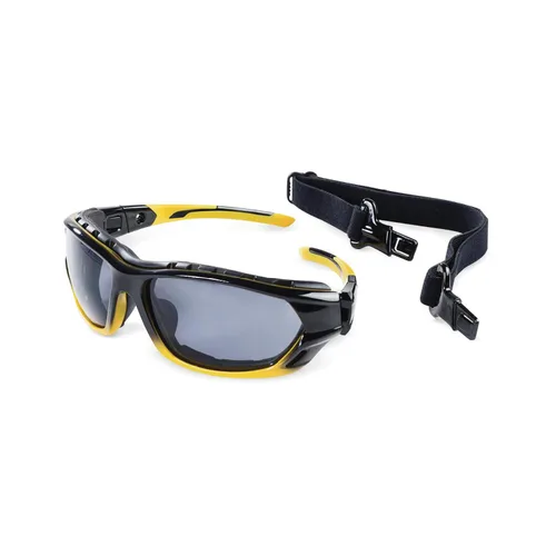 Vista 13 de Sellstrom SRX - Gafas de seguridad, gafas protectoras, antiniebla, lentes transparentes, patillas comoldeadas con revestimiento duro, S70000 Tinte