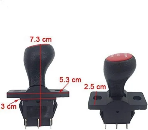 Vista 6 de weelye Palanca de palanca de cambios de parada hacia adelante y trasera, accesorio de interruptor de varilla de empuje para carro de bebé eléctrico