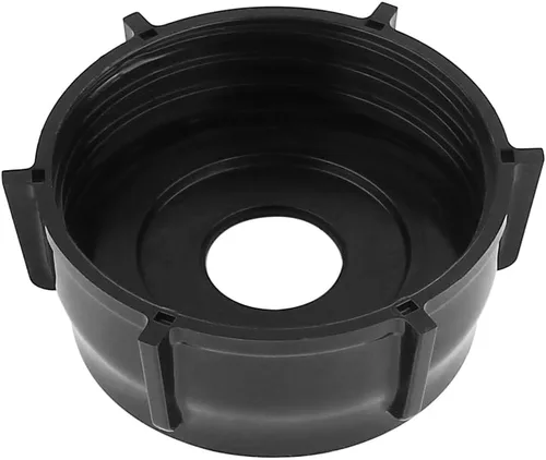 Vista 5 de Anbige Piezas de recambio, tarro cuadrado de vidrio de 5 tazas con ensamblaje de cuchilla, compatible con la mayoría de licuadoras Oster