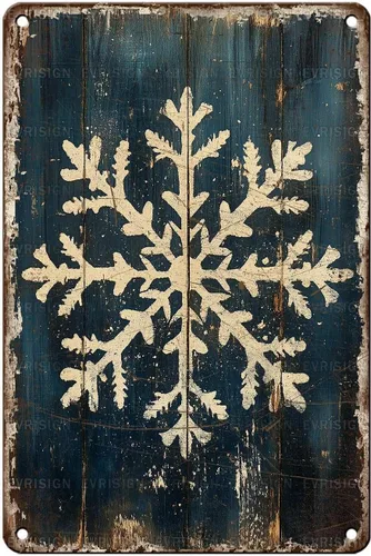 Vista 11 de Letrero de metal con texto en inglés "Just a Girl Who Loves Christmas", póster de hojalata para árbol de Navidad, decoración conmovedora de pared