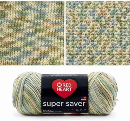 Vista 29 de RED HEART Hilo Comfort Shimmers, ópalo blanco