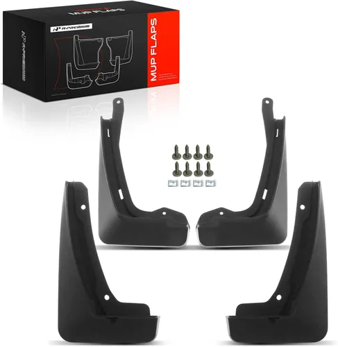 Vista 23 de A-Premium Juego de 4 protectores contra salpicaduras de barro compatibles con Cadillac XT4 2019-2020, Sport Utility de 4 puertas, con accesorios