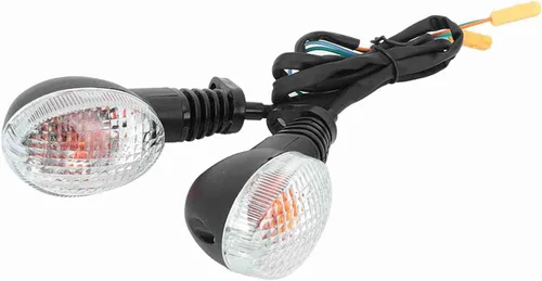 Vista 6 de Señales de giro LED para motocicleta, indicadores de giro LED de 2 piezas compatibles con 250 250R