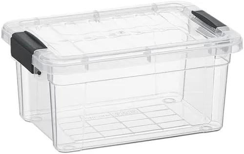 Vista 26 de Superio Caja de almacenamiento transparente con tapa, contenedores de plástico de 2.3 cuartos para organizar, cajas apilables, sin BPA, no tóxico