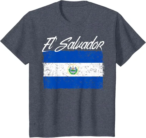 Vista 67 de Camiseta Salvadoreña Bandera El Salvador