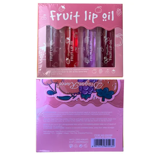 Vista 8 de Brillo de labios enrollable para adolescentes, sabores afrutados, tinte hidratante para labios, cuidado de labios para niños, no tóxico, alegre