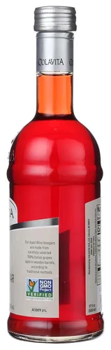 Vista 4 de Vinagre de Vino Tinto Colavita Envejecido 17 FO (Paquete de 6)