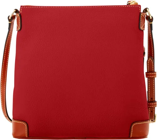 Vista 4 de Dooney & Bourke - Bolsa tipo bandolera de cuero flor de guijarro