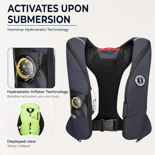Vista 4 de Mustang Survival Elite 120 Inflatable PFD