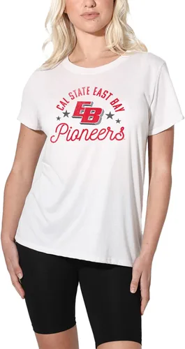 Vista 238 de Colección oficial de camisetas sueltas para mujer, color blanco