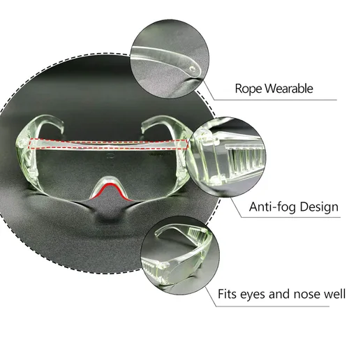 Vista 5 de CO2 Laser Safty Gafas protectoras 10600nm 10.6um para miopía Tipo de absorción CO2 Laser Eyewear para CO2 Grabado láser Cuttinge Instrumento