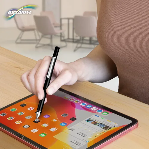 Vista 8 de BoxWave Lápiz óptico compatible con Chuwi HiPad Max – FineTouch - Lápiz capacitivo superpreciso, color negro azabache
